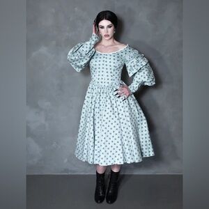 La Femme En Noir Vixen Micheline Pitt Nosferatu Ellen Victorian Gothic Dress